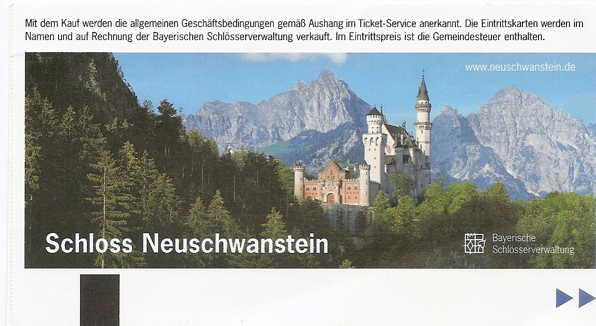 Entrada Castillo de Neuschwanstein - Alemania (2)
